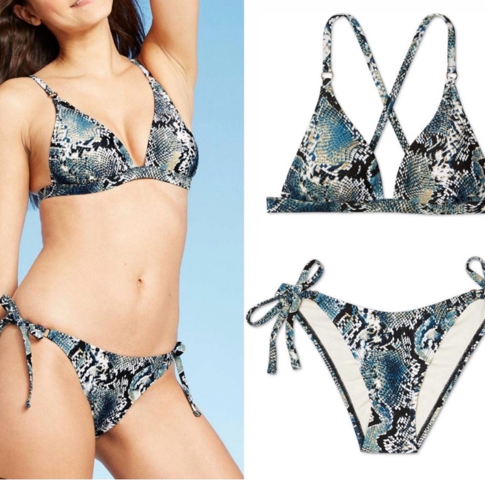 Shade & Shore Swim Snake Print